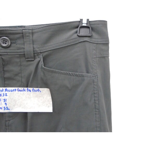 Eddie Bauer Men's First Ascent Size 30 (31x32) Guide Pro Nylon Hiking Pants Gray - Picture 6 of 11